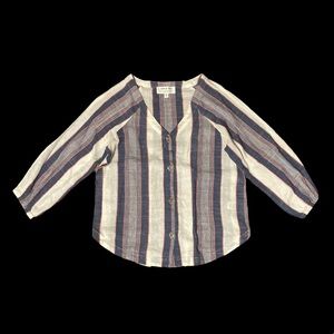 Anthropologie Cloth & Stone Striped Top